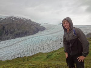 Kenai Fjords - Luke on the Harding Icefield Trail 2