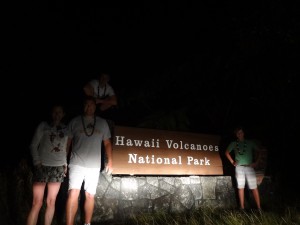 Hawai'i Volcanoes - Sign Night