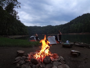 Great Smoky Mountains - Backcountry Camping at Site 66 Fire 6