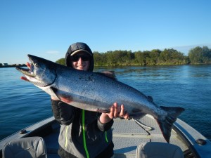 Katmai - Winston Caught a King Salmon