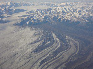 Lake Clark - Landscape in Plane from Juneau to Anchorage 6