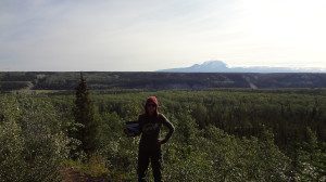 Wrangell-St. Elias - Mom as a Junior Ranger at Copper Creek