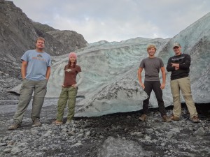 Kenai Fjords - Best Family at the Toe of Exit Glacier